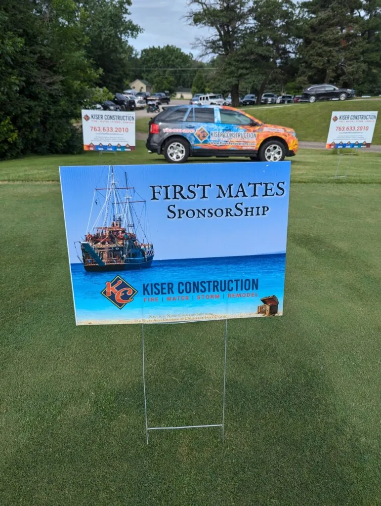 kiser construction at eracc golf tournament