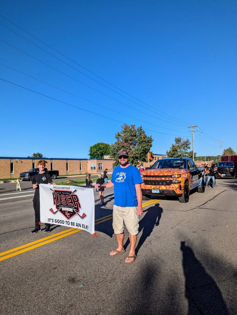 kiser construction elk river homecoming parade