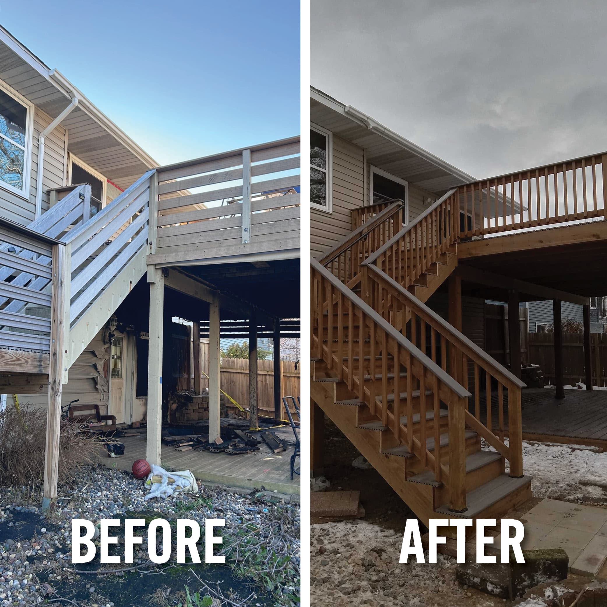 Deck Fire Restoration