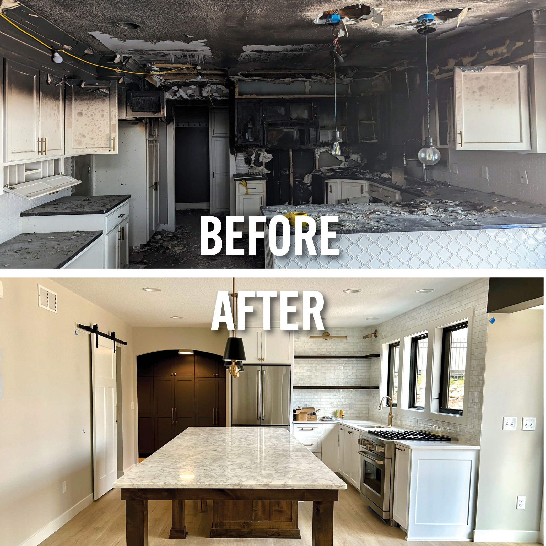 Smoke Damaged Bathroom Restoration Plymouth